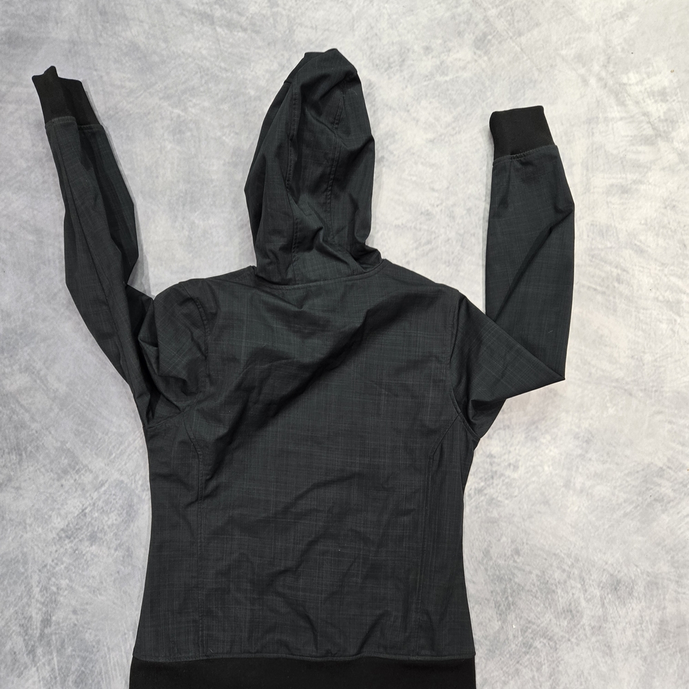 Cinch Women's Between Black And Grey and Teal Ski Jacket - Picture 5 of 7